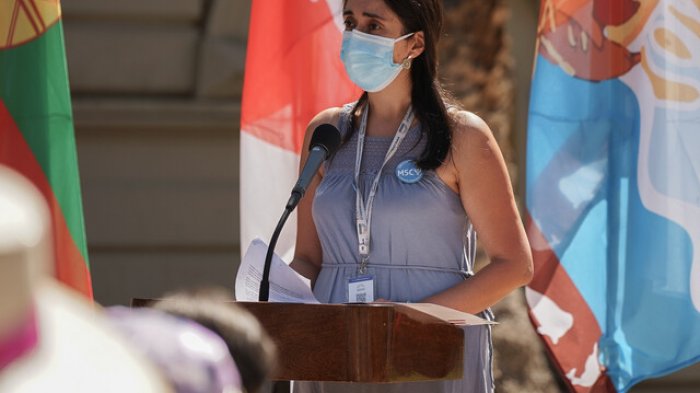 Presidenta de la CC desestima tercera opción en plebiscito de salida: 