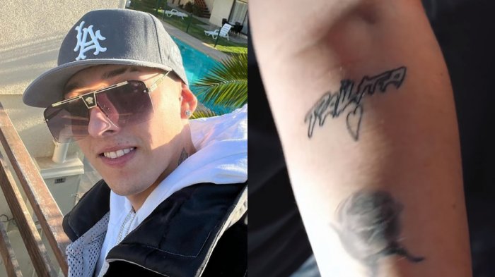 Joven se tatuó el nombre de Pailita en su brazo: 