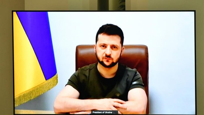 Volodímir Zelenski aseguró que Rusia 