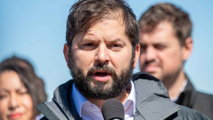 Pdte. Boric tildó de 