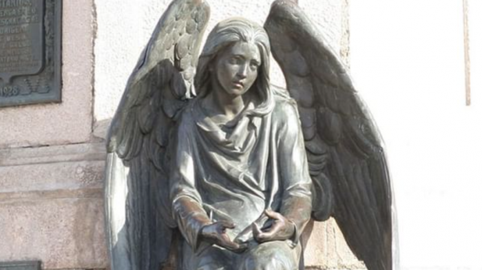 La historia del ángel sustraído desde tumba del Cementerio General: Obra fue creada en 1873