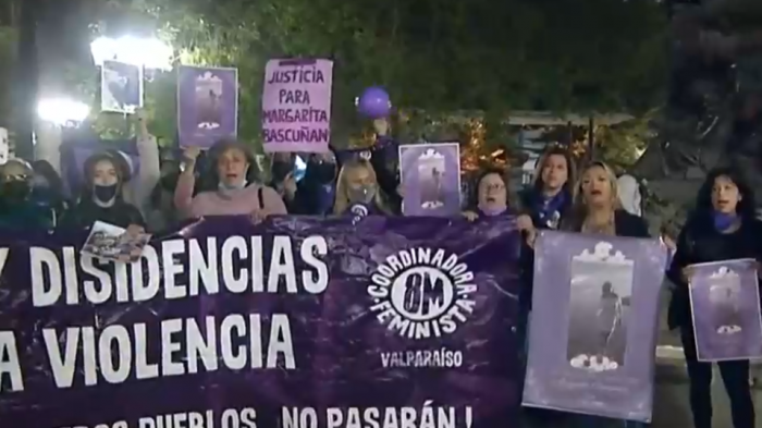 Marcha para exigir justicia por crimen de chilena en Argentina: 
