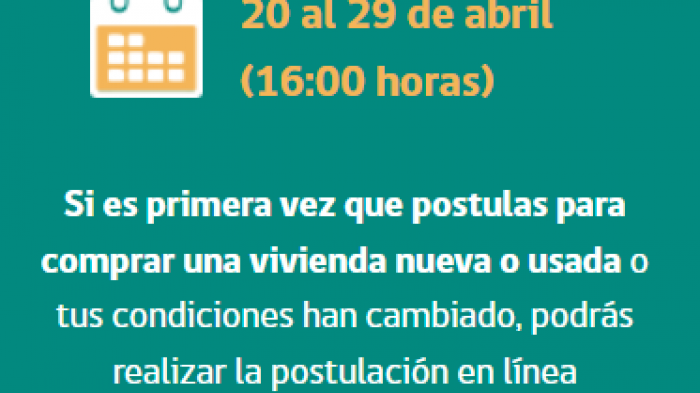 Últimos días para postular al Subsidio para Sectores Medios DS1: Estos son los requisitos