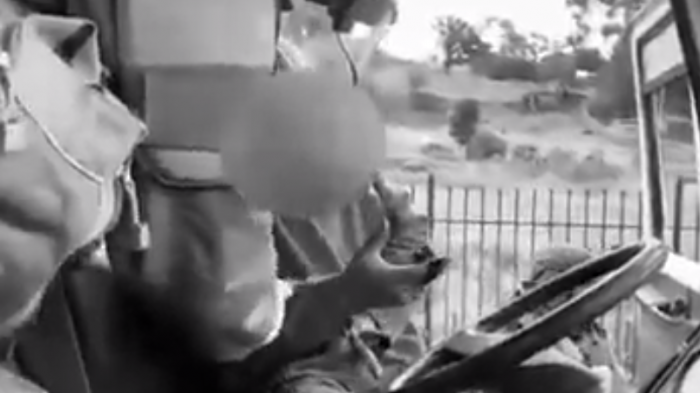 El momento en que carabineros auxilian a conductor baleado en Carahue