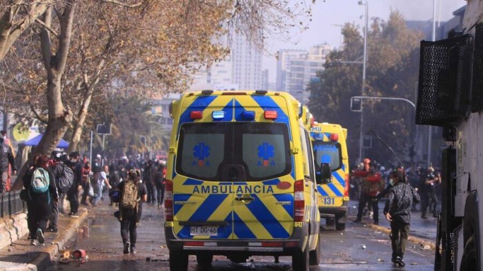 Marchas por el Día del Trabajador: Tres personas resultaron heridas tras enfrentamientos en la Alameda