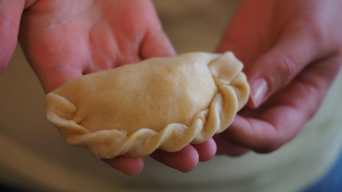 Mujer de 67 años murió mientras cocinaba empanadas: Su bufanda se atoró en la amasadora