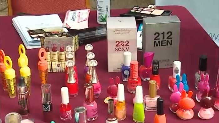 Perfumes, labiales y productos para el pelo: Alerta por cosméticos falsificados