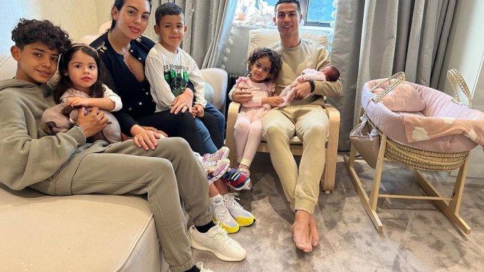 Cristiano Ronaldo y Georgina Rodríguez revelaron el nombre de su hija recién nacida