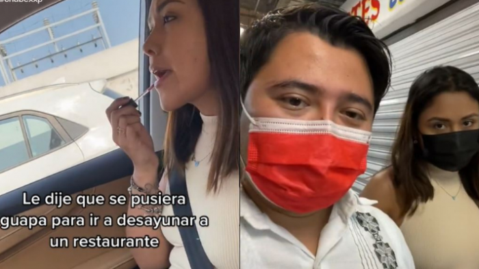 Quiso trollear a su pareja con ir a restaurante de lujo, pero le salió el tiro por la culata