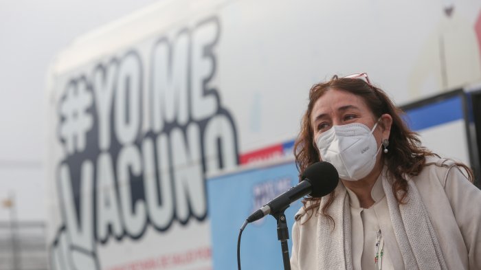 Ministra Yarza aseguró que quinta dosis contra el COVID-19 está en evaluación