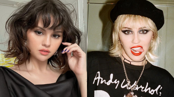 Le salió igual: Selena Gomez imitó a Miley Cyrus en su debut en Saturday Night Live