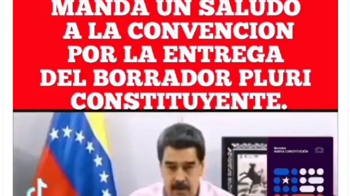 Felipe Kast pide disculpas tras publicar falso apoyo de Maduro a la Convención Constitucional