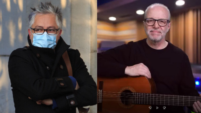 La desconcertada reacción de Jorge Baradit al mensaje dedicado por Alberto Plaza