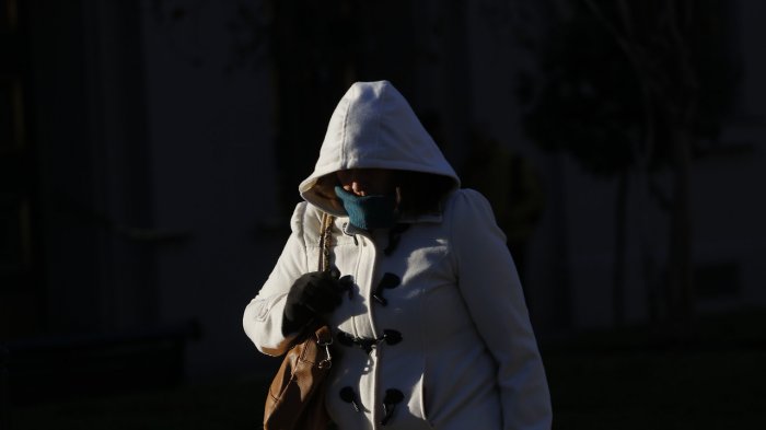 A partir del miércoles: Heladas de hasta -5° se registrarán en cinco regiones del país