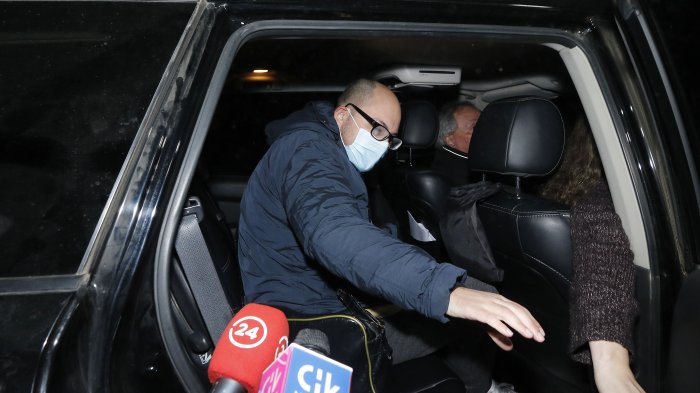 Así fue la salida de Nicolás López de centro penitenciario tras revocación de prisión preventiva