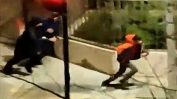 Adolescentes fueron detenidos tras intento de encerrona: Se les echó a perder el auto y chocaron