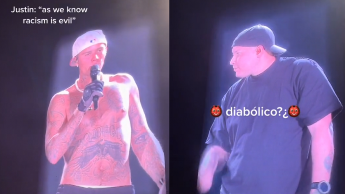¿Diabólico? Traductor en concierto de Justin Bieber vivió incómodo momento y se volvió viral