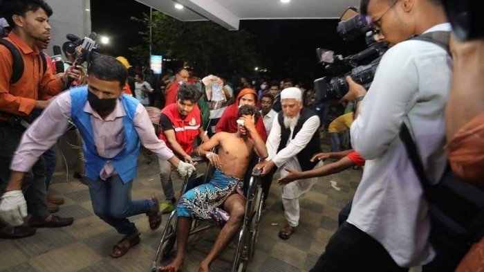 Al menos 10 muertos y 170 heridos en explosión en un depósito en Bangladesh