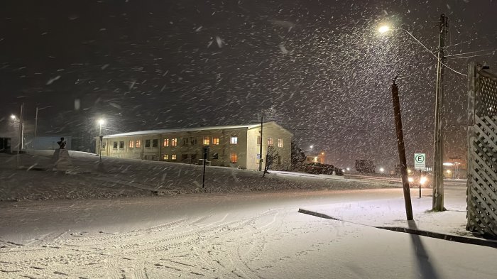 Las increíbles postales que dejó la intensa nieve en Magallanes