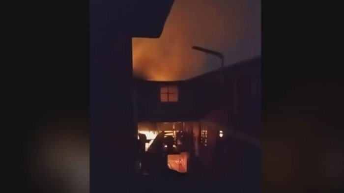 Banda provocó incendio intencional en edificio residencial en Peñaflor