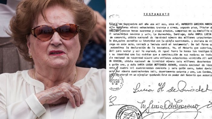 Lucía Hiriart de Pinochet: Consejo de Defensa del Estado pide apertura del testamento que dejó en vida