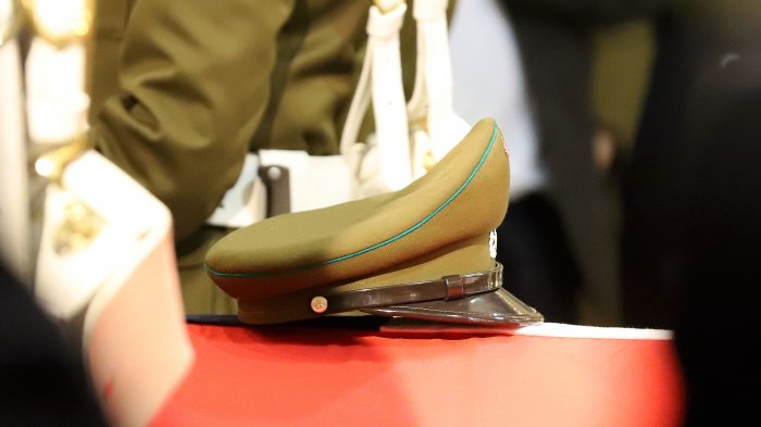 Revisa el video completo de la formalización del detenido por asesinato de Carabinero