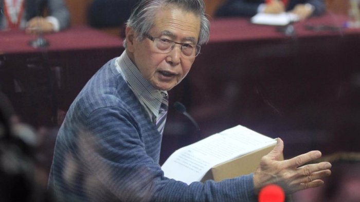 Ex presidente Fujimori declarará ante la Fiscalía por homicidio de una periodista en 1991