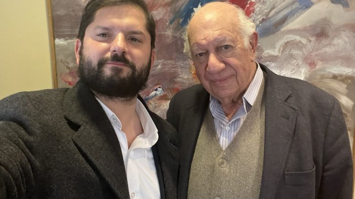 El mensaje del presidente Gabriel Boric tras reunirse con Ricardo Lagos