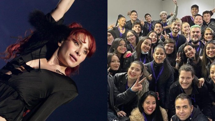 Cami cumplió con su promesa: Invitó a su team de The Voice a cantar junto a ella en importante concierto