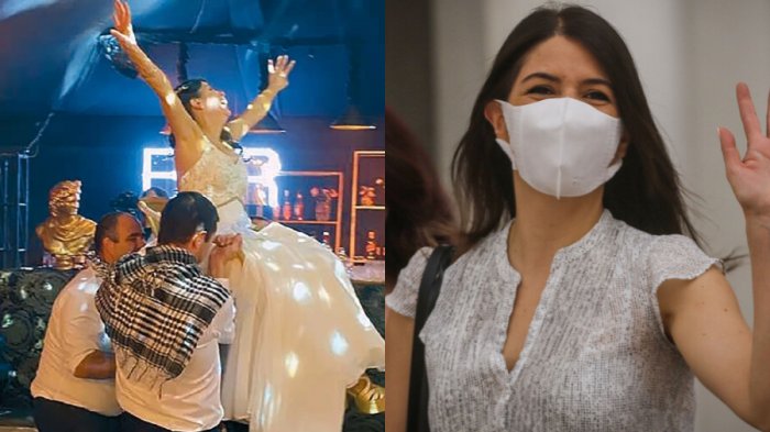 Con danza árabe y varios políticos invitados: Así fue el matrimonio de Katherine Martorell con Claudio Pontillo