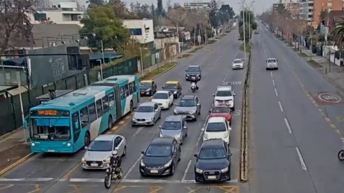 Revelan video clave que mostraría huida del acusado de atacar a enfermera en Las Condes