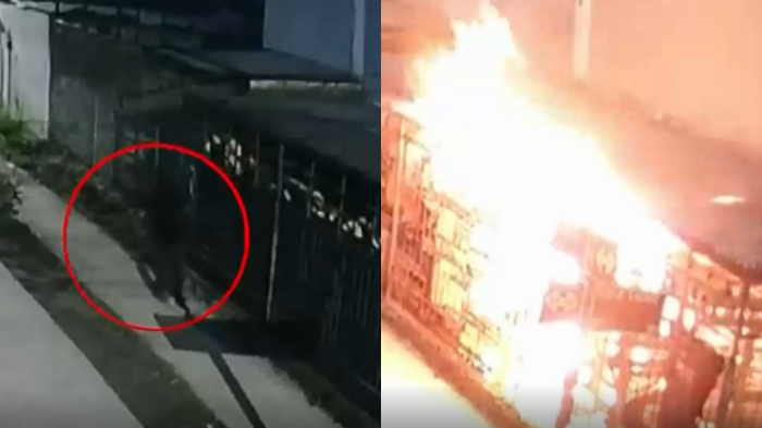 Madre e hijo en riesgo vital por incendio que habría sido intencional en La Granja: Vecinos detuvieron a presunto autor