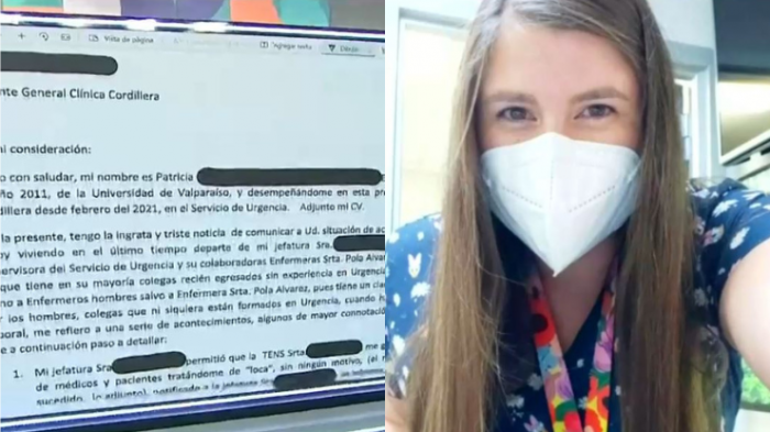 Revelan carta que escribió la enfermera detenida por el ataque a Pola Álvarez