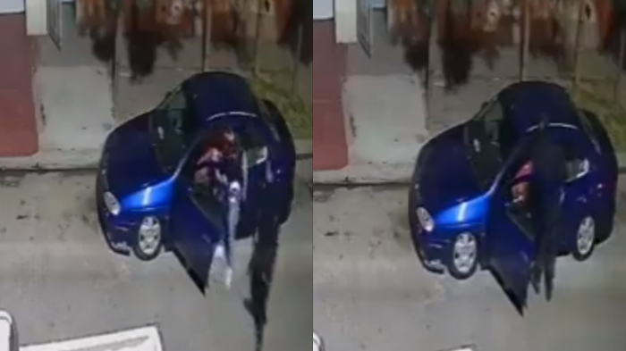 Policía argentino aprovechó que conductor se durmió en su auto y le robó el celular