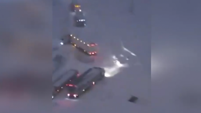 Cerca de 250 camiones quedaron atrapados en el paso fronterizo Los Libertadores en medio del temporal