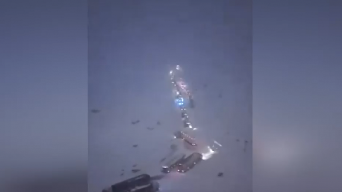 Bus está varado en la Cordillera de Los Andes con 9 niños en su interior: 