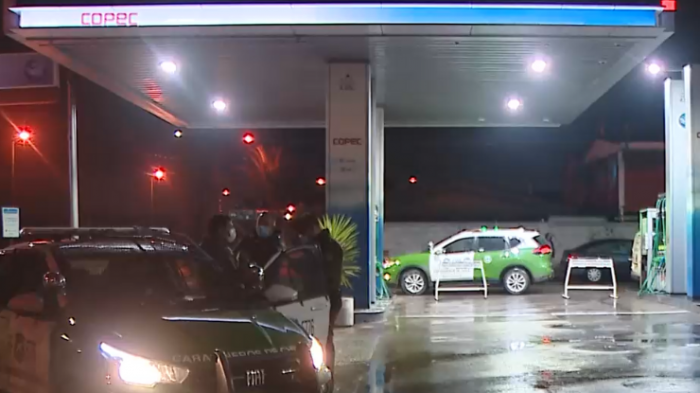 Con disparos al aire: Banda de al menos 12 delincuentes intentó robar en servicentro de La Pintana