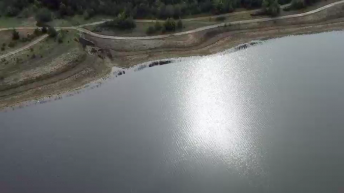 Impresionante recuperación: Así se ve el lago Peñuelas tras intensas lluvias