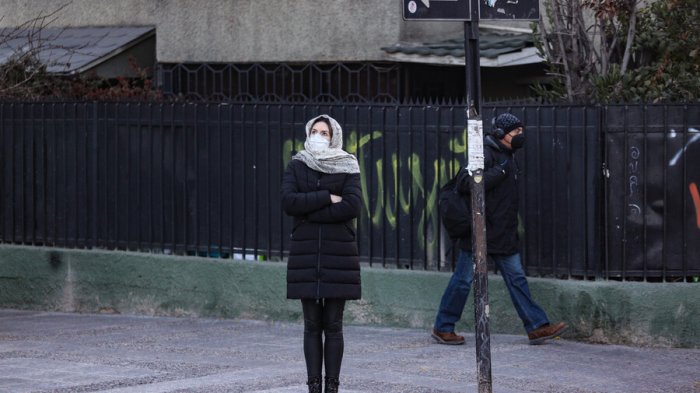 Consecuencias de la lluvia: De 0° a -3° se esperan para la Región Metropolitana los próximos días