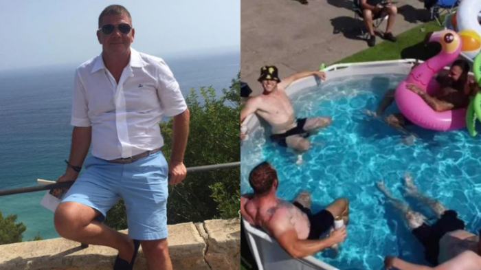 Con piscina y asado incluido: Jefe se luce dando día libre a sus trabajadores en plena ola de calor en Europa