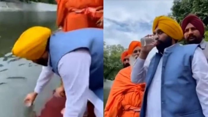 Gobernador de India tomó agua de río contaminado para demostrar que era segura: Terminó internado