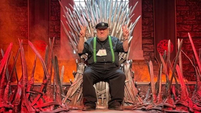 “Mis libros son como mis niños”: George R.R. Martin presentó 