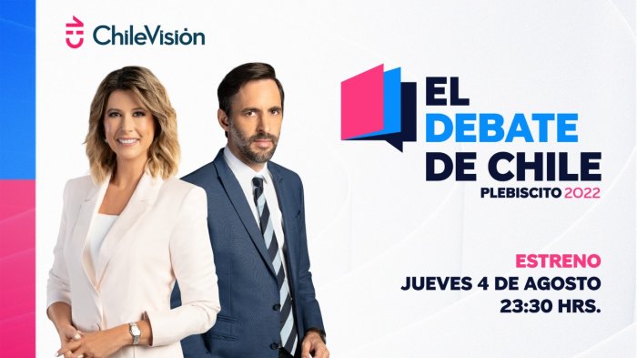 El Debate de Chile, el nuevo programa de CHV Noticias por el plebiscito de salida