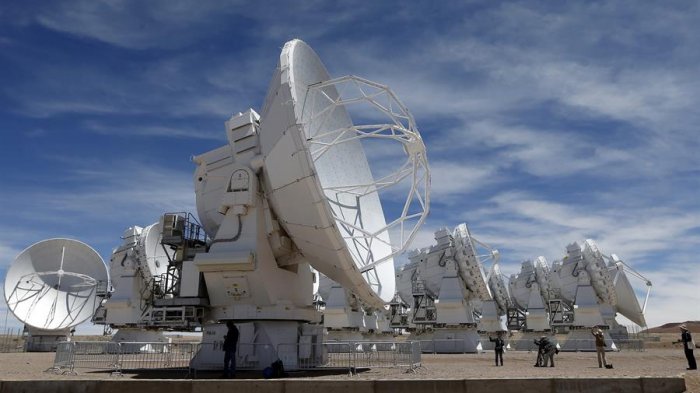 ALMA detecta uno de los destellos de rayos gamma más energético y de menor duración jamás observado