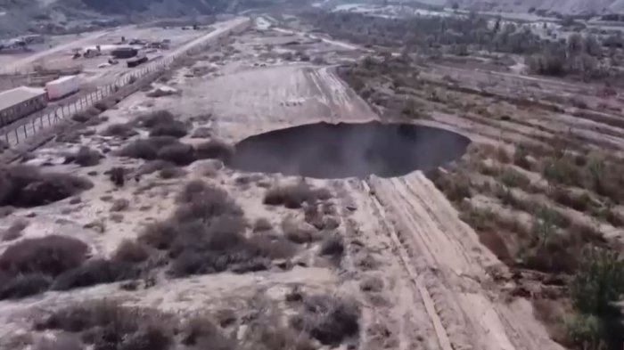 De México a Turquía: Gigantesco socavón en Tierra Amarilla da la vuelta al mundo