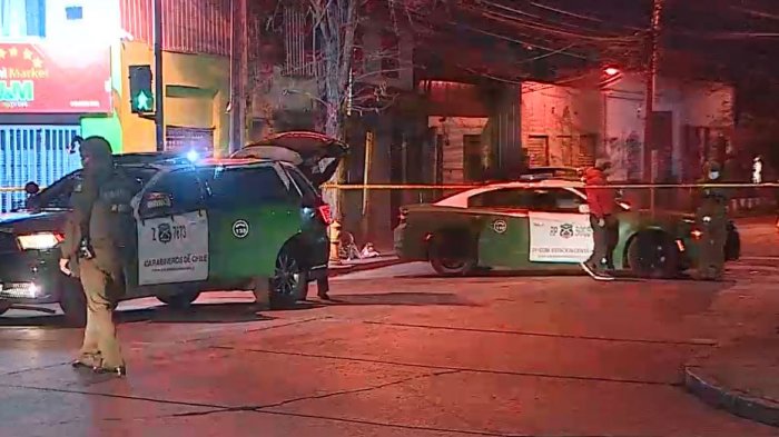 Balacera en Estación Central dejó un muerto y una persona en riesgo vital