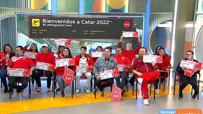 ¡Ya hay ganadores! Coca-Cola Sin Azúcar sorteó en Contigo en la Mañana las 15 experiencias dobles para Catar 2022 TM