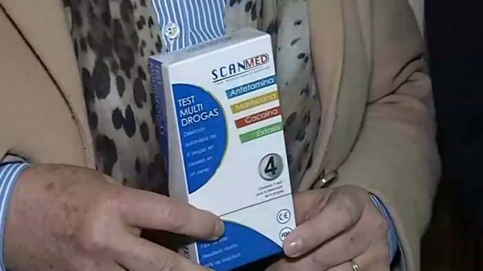 Así fue el primer día del test de drogas a diputados: 