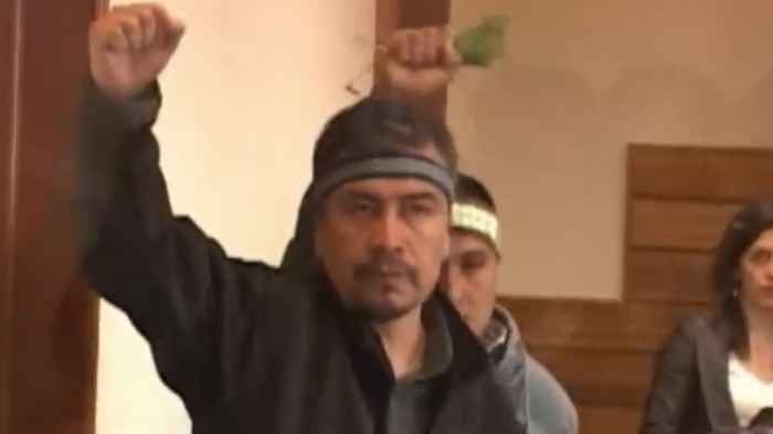 Héctor Llaitul y el largo historial de detenciones en las que se ha visto involucrado el líder de la CAM