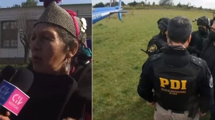 Lonco Juana Calfunao por Héctor Llaitul: 